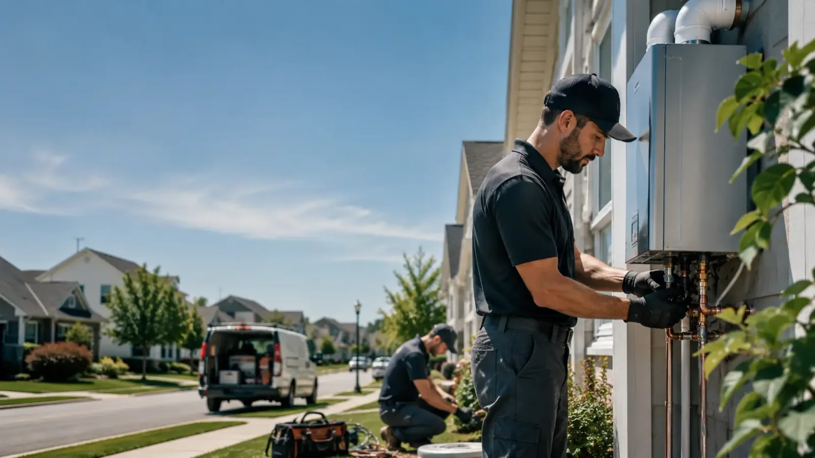 Tankless Water Heater Installation in Andrews, IN
